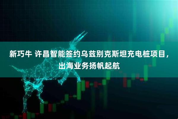 新巧牛 许昌智能签约乌兹别克斯坦充电桩项目，出海业务扬帆起航