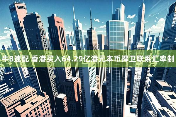 牛8速配 香港买入64.29亿港元本币捍卫联系汇率制
