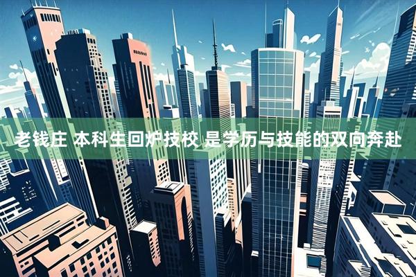 老钱庄 本科生回炉技校 是学历与技能的双向奔赴