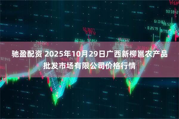 驰盈配资 2025年10月29日广西新柳邕农产品批发市场有限公司价格行情